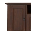 Amherst 72 inch Wide Solid Wood Transitional TV Stand in Russet Brown