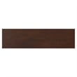 Amherst 72 inch Wide Solid Wood Transitional TV Stand in Russet Brown