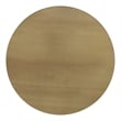 Allegra 16 inch Wide Modern Metal Side Table in Antique Brass Iron& Assembled