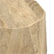 Judson 15 inch Wide Solid Mango Contemporary End Table in Natural & Assembled