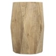 Judson 15 inch Wide Solid Mango Contemporary End Table in Natural & Assembled