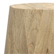 Judson 15 inch Wide Solid Mango Contemporary End Table in Natural & Assembled