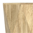 Mckinley 16 inch Wide Solid Wood Contemporary End Table in Natural & Assembled