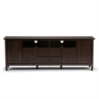 Warm Shaker Solid Wood 72 