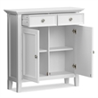 Amherst 36 inch Wide Solid Wood Transitional Storage Cabinet in White