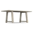 Whitley 72 inch Wide Solid Mango Farmhouse Dining Table in White Wash