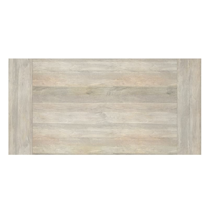 Whitley 72 inch Wide Solid Mango Farmhouse Dining Table in White Wash