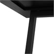 Whitley 72 inch Wide Solid Mango Farmhouse Dining Table in Black