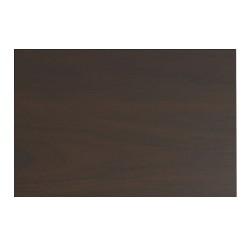 Warm Shaker Solid Wood 24 inch Wide Transitional Nightstand in Tobacco Brown