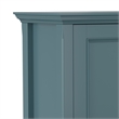 Amherst 32 inch Wide Transitional Low Storage Cabinet in French Blue