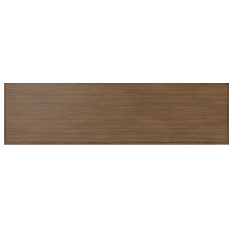 Connaught 67 inch Wide Solid Wood Traditional Large Sideboard Buffet Storage Cabinet in Rustic Natural Aged Brown