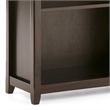 Amherst Solid Wood Transitional 54 inch Wide Desk with 30 inch Wide Bookcase in Hickory Brown (Set of 2)