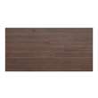 Monroe 48 inch Wide Solid Acacia Wood Rustic Rectangular Coffee Table with Drawers in Distressed Charcoal Brown