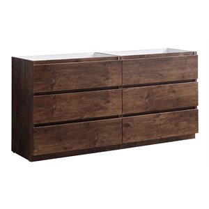 fresca lazzaro free standing double sinks modern wood bathroom cabinet in brown
