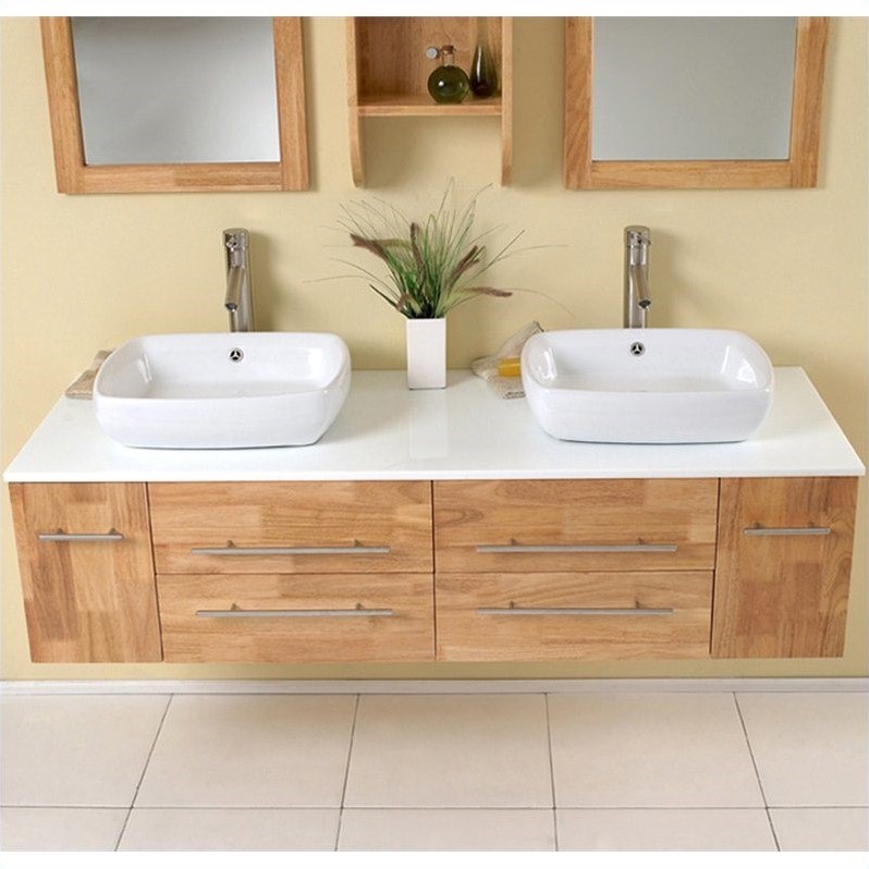 Fresca Stella Bellezza Bathroom Vanity in Natural - FVN6119NW