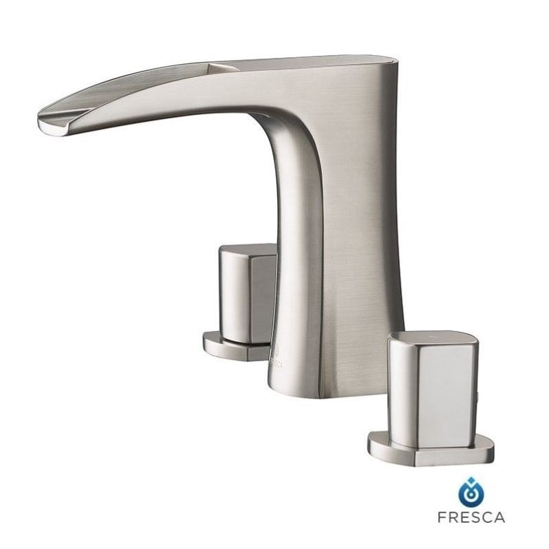 Fresca Fortore Widespread Bathroom Vanity Faucet In Brushed Nickel