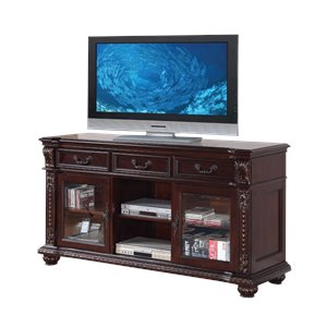 acme furniture anondale tv stand in cherry