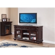 ACME Anondale 3-Drawer Wooden TV Stand with Glass Doors in Cherry