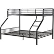 ACME Furniture Transitional Brown Caius Twin XL over Queen Bunk Bed