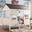 ACME Furniture Spring Cottage Full Bed in Weathered White