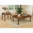 ACME Dresden Rectangular Wooden Coffee Table in Cherry Oak