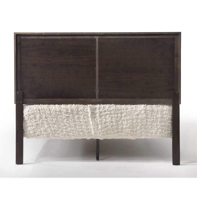 ACME Madison King Wooden Panel Bed in Espresso
