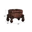 ACME Versailles Vanity Stool in Cherry Oak