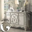 ACME Versailles Wooden 5 Drawer Dresser in Bone and White