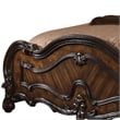 ACME Versailles Arched Headboard Wood Queen Panel Bed in Cherry Oak