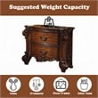 ACME Vendome 2-Drawers Bedroom Nightstand in Cherry
