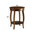 ACME Aberta End Table in Walnut