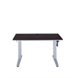 ACME Bliss Rectangular Wooden Top Adjustable Writing Desk in Espresso