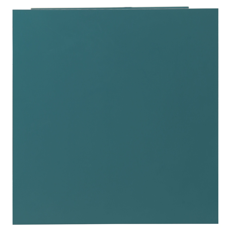 ACME Ceara Wooden Accent Table with Storage Drawer and Glass Door in Teal