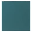 ACME Ceara Wooden Accent Table with Storage Drawer and Glass Door in Teal