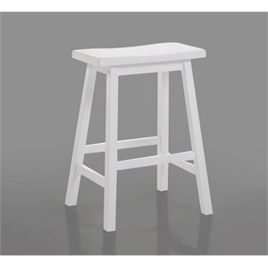 acme gaucho bar stool in white (set of 2)