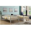 ACME Cayelynn Twin over Twin Bunk Bed in Silver