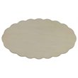 ACME Fordon Oval Coffee Table in Antique White