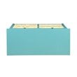 ACME Flavius 6 Drawers Accent Wood Chest in Turquoise Teal