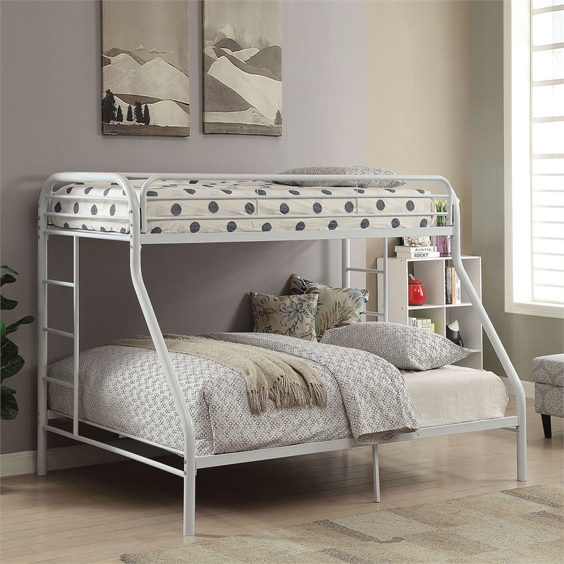 ACME Tritan Twin XL Over Queen Bunkbed in White