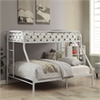 ACME Tritan Twin XL Over Queen Bunkbed in White