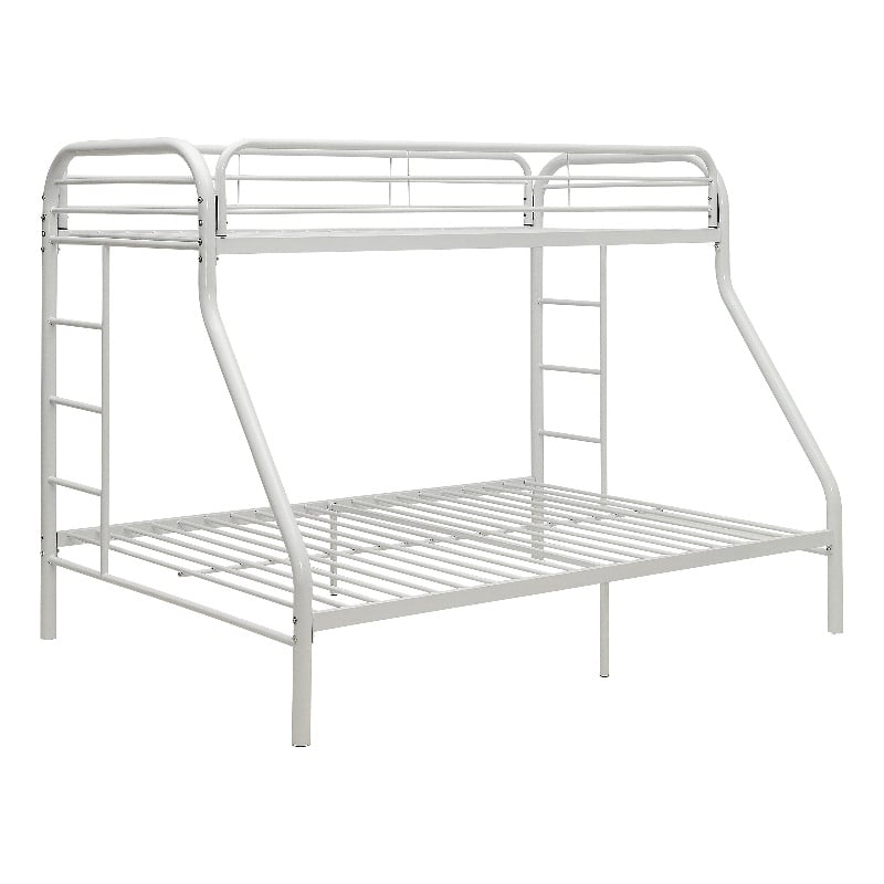 ACME Tritan Twin XL Over Queen Bunkbed in White