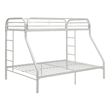 ACME Tritan Twin XL Over Queen Bunkbed in White