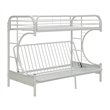 ACME Eclipse Twin XL Over Queen Bunkbed in White