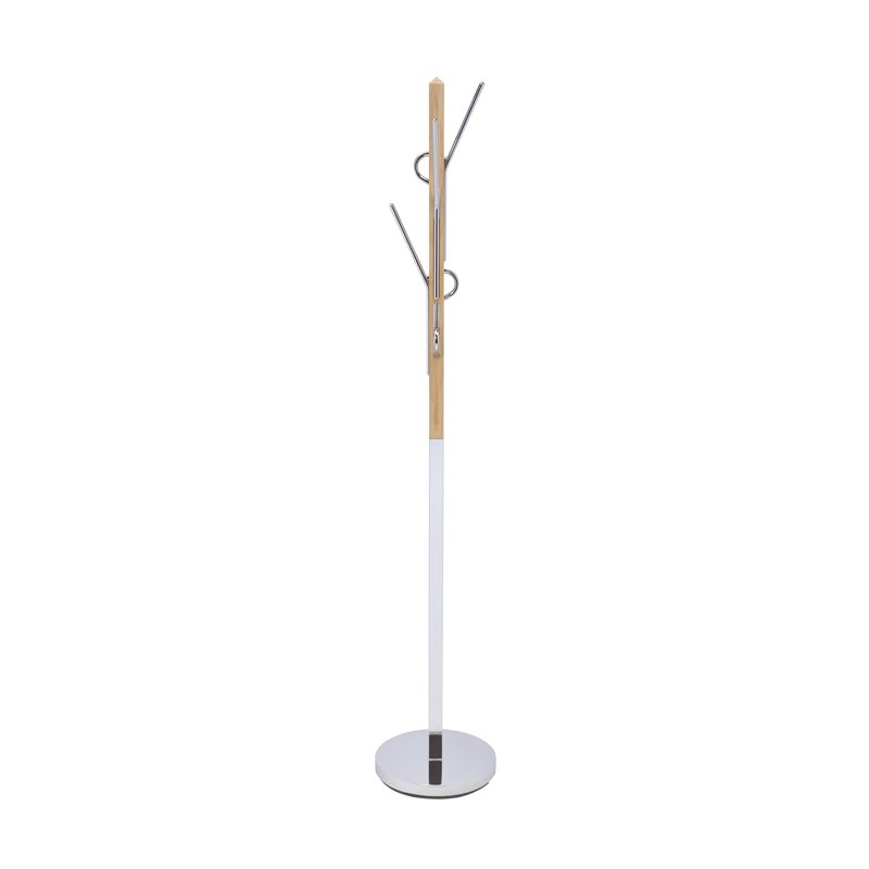 Coaster Traditional Coat Rack with Spinning Top in Tobacco - 900759 ...