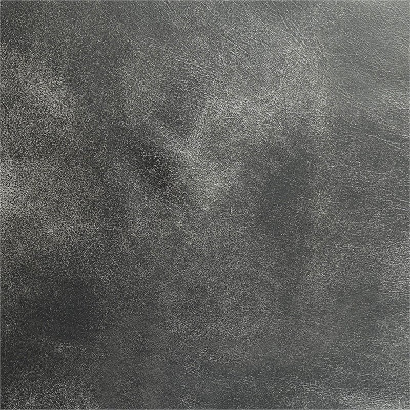 ACME Calan Leather High Back Adjustable Swivel Office Chair in Black