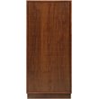 ACME Wiesta Engineered Wood Wine Cabinet with 3 Drawers in Walnut
