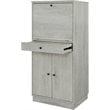 ACME Wiesta Engineered Wood  Wine Cabinet with Drawer in Antique White