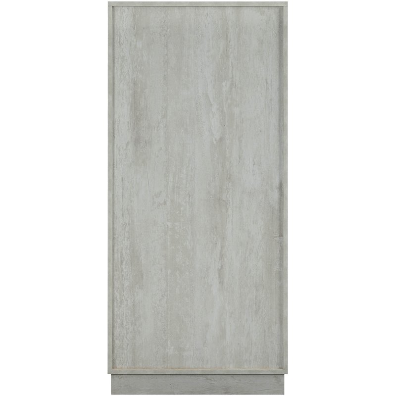 ACME Wiesta Engineered Wood  Wine Cabinet with Drawer in Antique White