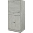 ACME Wiesta Engineered Wood  Wine Cabinet with Drawer in Antique White