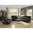 ACME Corra Faux Leather Reclining Loveseat in Espresso